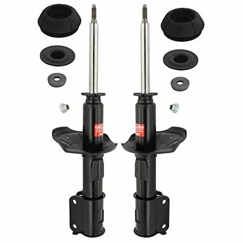 KYB shock absorbers for the front of the Toyota Camry, designed for both the right and left sides.